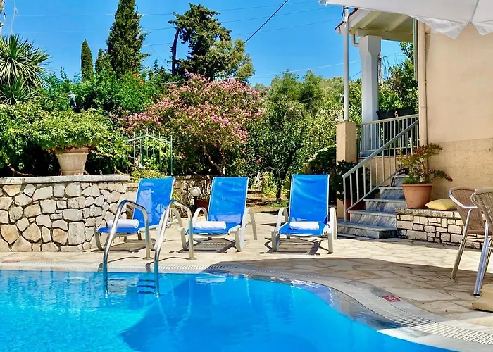 Olga With Private Pool By Dadovillas * Kassiopi